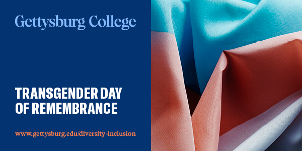 Transgender Day of Remembrance Banner