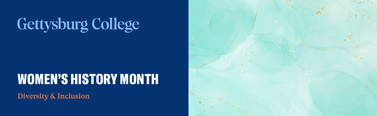 Womens History Month Banner