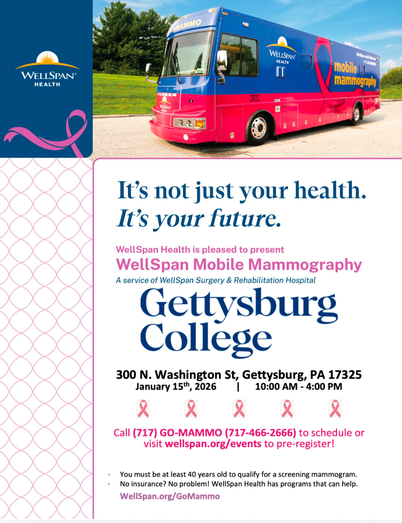 Mobile Mammogram Flyer