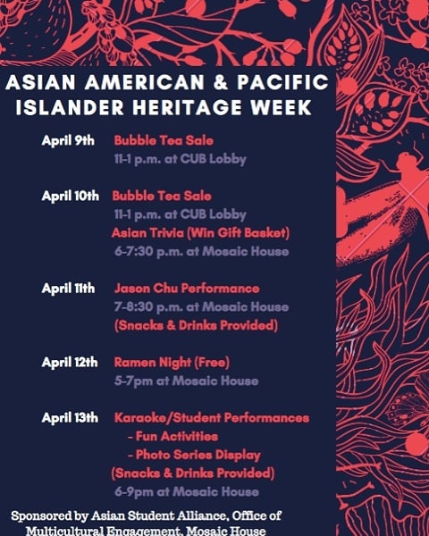 Asian American & Pacific Islander Heritage Week