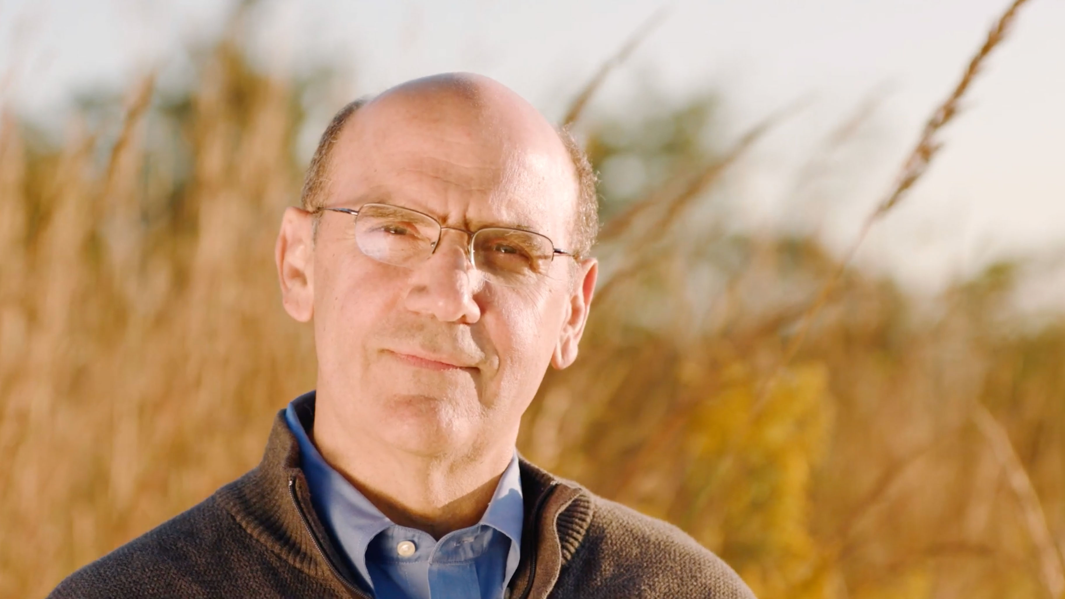 Bob Iuliano at the Eternal Light Peace Memorial