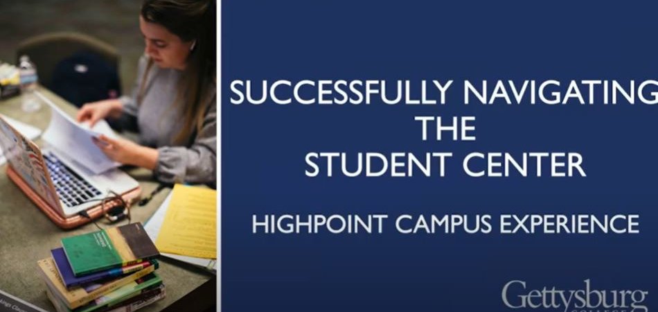 Screenshot of Navigating Campus Experience Video