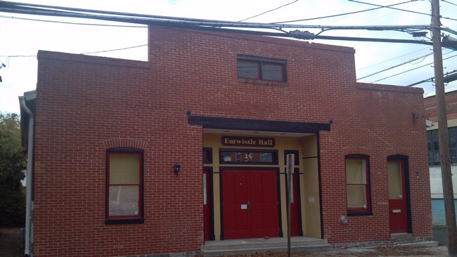 Outside view of the Education House
