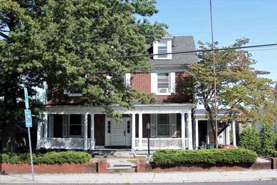 Outside view of the Diaspora House