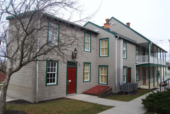 Outside view of Public Policy House