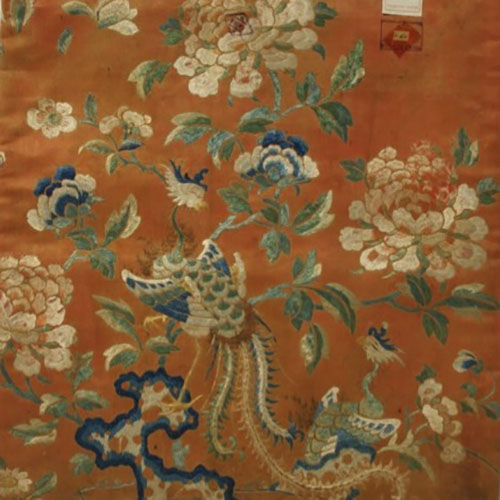 orange textile