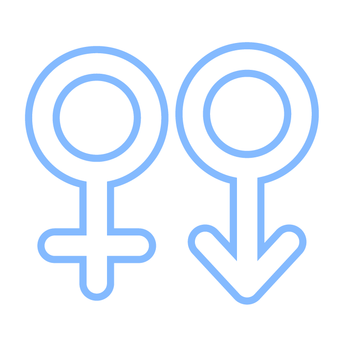 Male and Female symbol icon