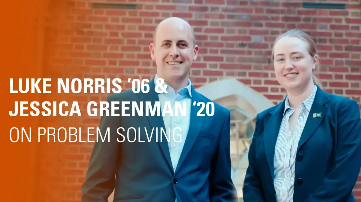 Luke Norris '06 & Jessica Greenman '20