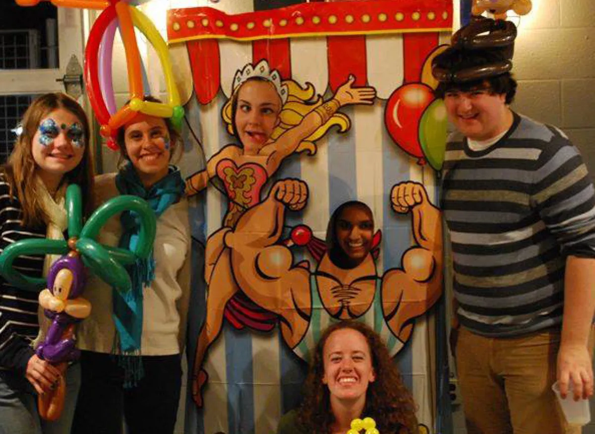 A carnival at the Attic.