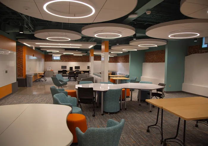 A photo of the Donna Brogan Center for Quantitative Learning.