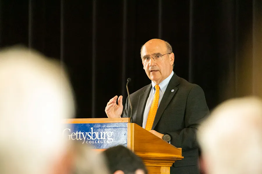 President Iuliano addresses alumni