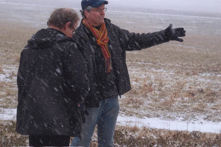 Prof. Peter Carmichael and Tony Horwitz
