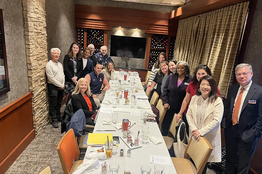 Consultants meet at Seasons 52, King of Prussia.