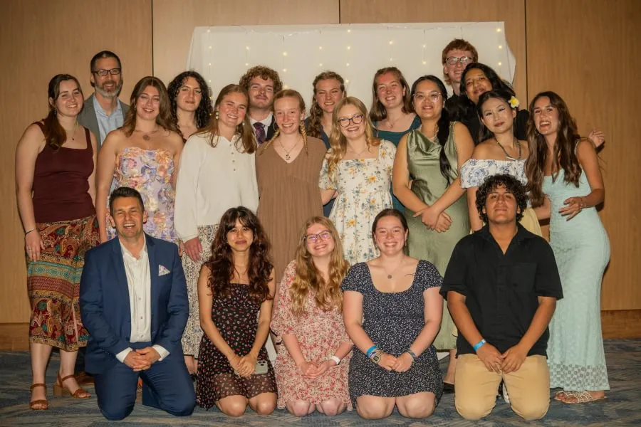 Leadership Educators gather with the Garthwait Leadership Center team at the spring 2026 Leadership Showcase gala.