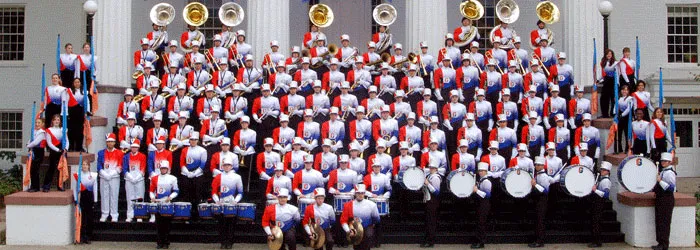 The bullets marching band