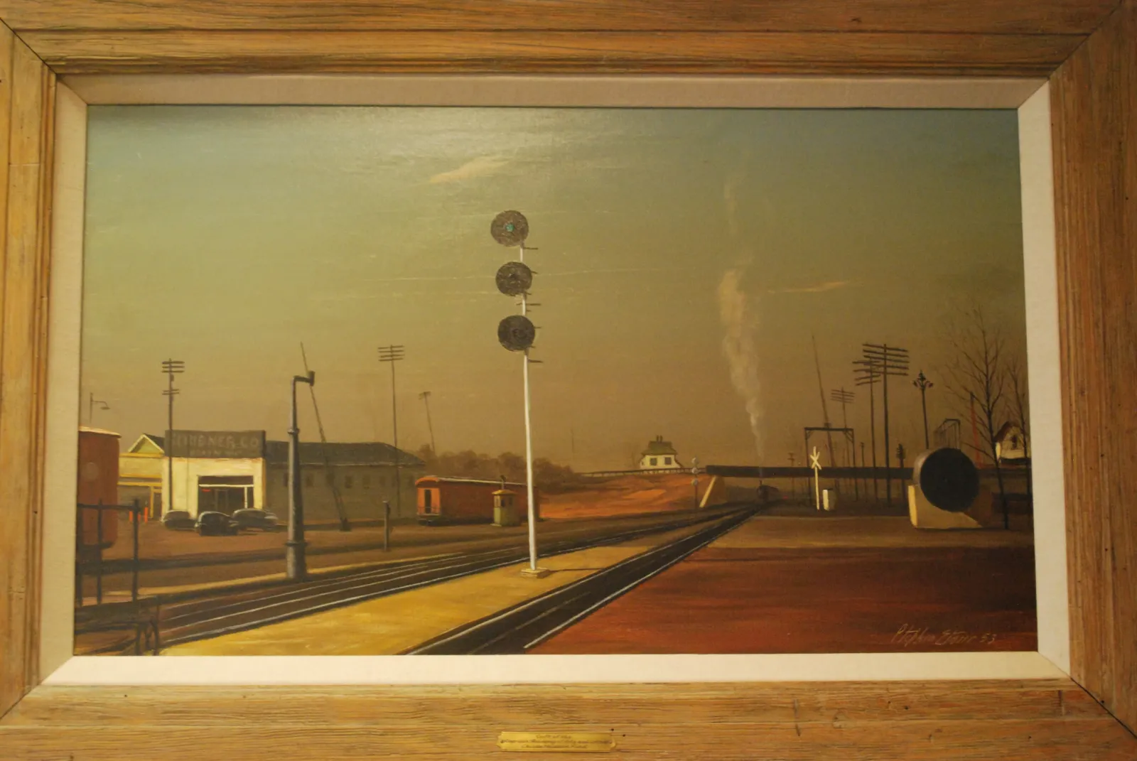 An oil on linen painting by Stephen Etnier.