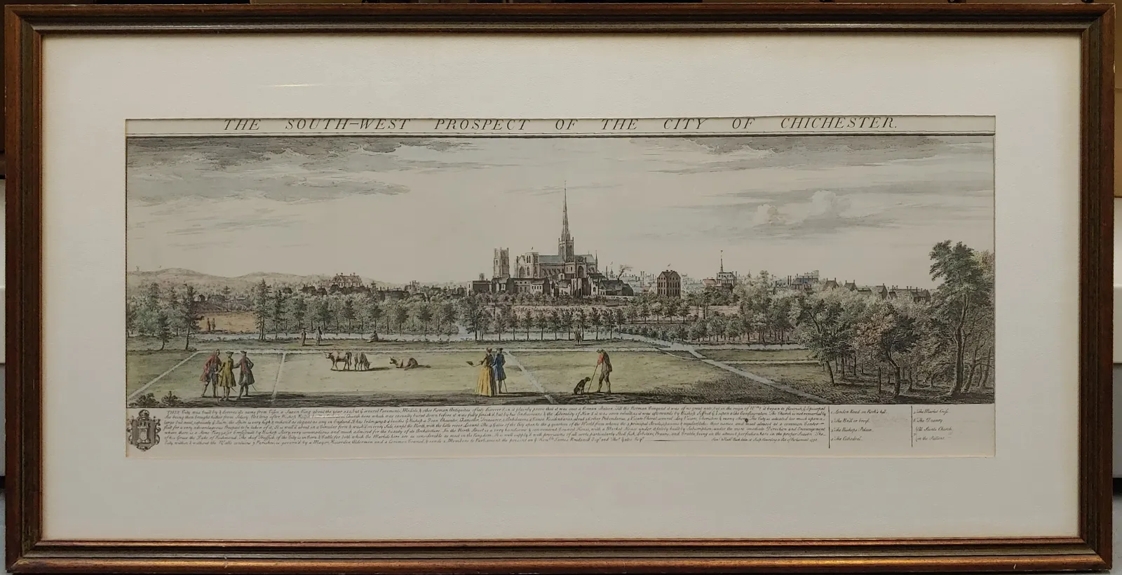 Image: Samuel Buck and Nathaniel Buck, The Southwest Prospect of the City of Chichester