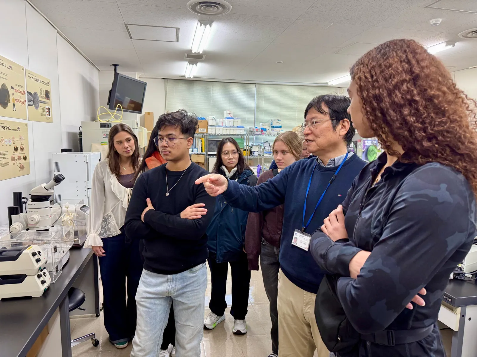 Fellows in lab