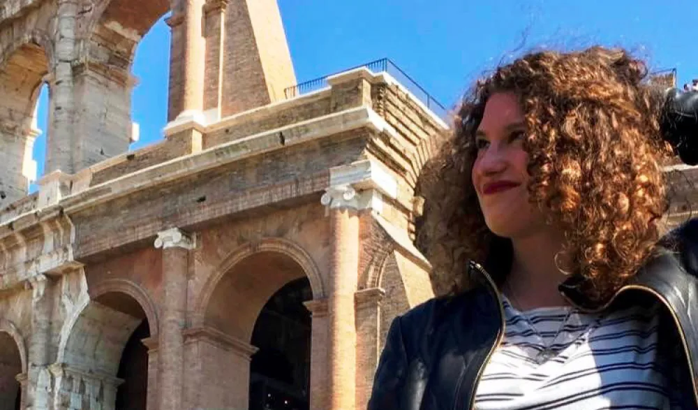 MEIS minor Casey Trattner ’18 studied abroad in Italy