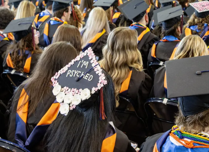 Psych grad cap