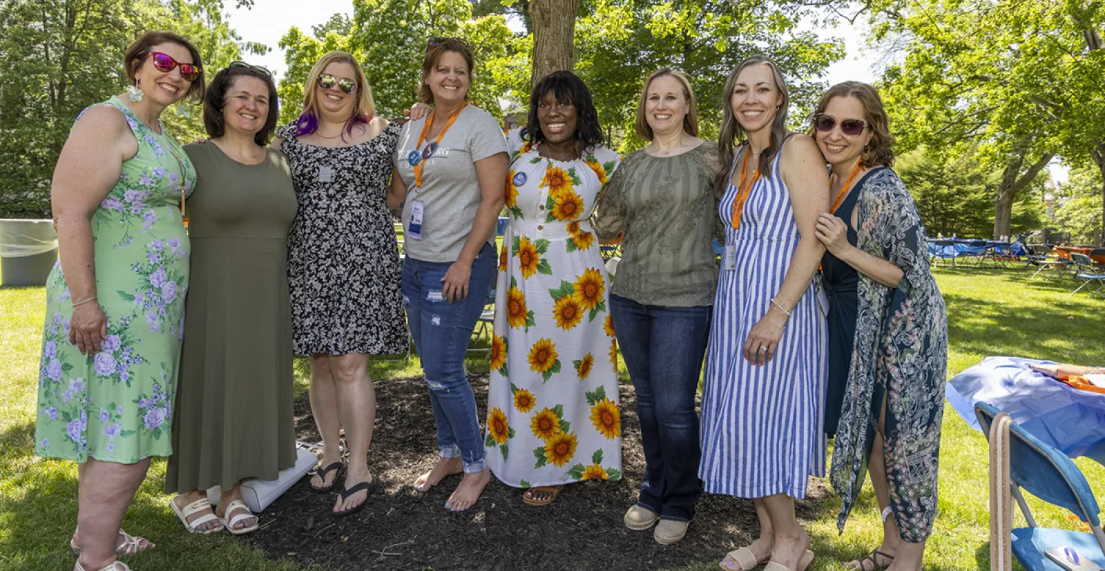 Almni at the reunion weekend
