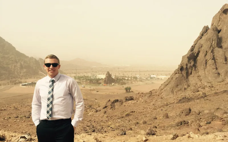 Ben Tabor in the Middle East