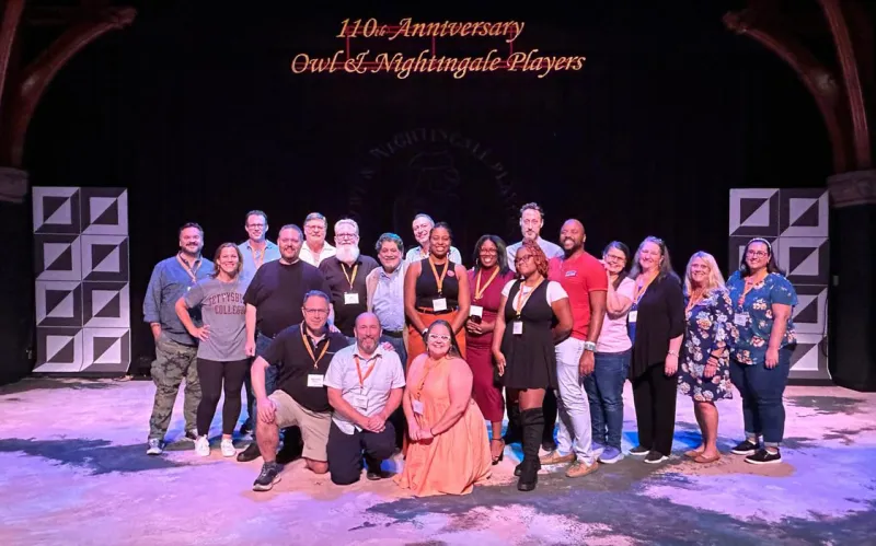 The Owl & Nightingale Players celebrated their 110th anniversary during Homecoming and BOLD Weekend 