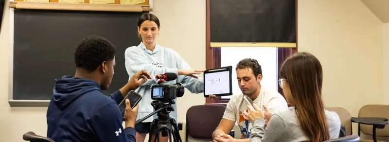 filming in class